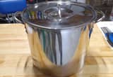 Stainless Steel 12 qt. new pot with lid