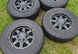 8 lug GFX Wheels and Tires