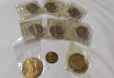 Lot of 9 Coin Collection Set