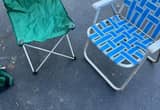 Two outdoor chairs