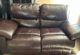 real leather loveaeat recliners