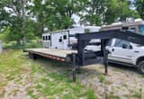 35 foot Flatbed Gooseneck trailer