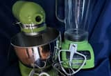 Kitchen Aid stand mixer and blender