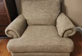 Large LAZBOY Chair with Ottoman