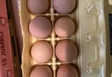 fresh eggs .75 cents a dozen