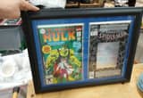 Framed Comics - Hulk & Spiderman