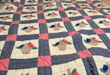 3 homemade quilts
