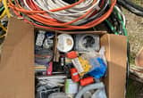 Electrical wire and box of stuff
