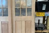 2 solid wood doors new!