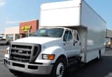 Ford F650 Crew Cab Movers Box Truck