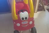 Red or pink little tikes cozy coupe cars