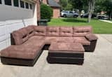 Older Distressed Sectional 2 Days Only!