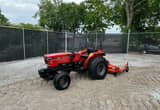 24hp Tractor With 6ft Finish Mower