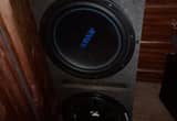 two 12s and amp in ported enclosure