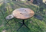 custom table and chairs