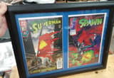 Framed Comics - Superman and Spawn
