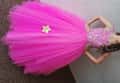 Ashley Lauren pink pageant dress girl 10