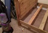 queen bed headboard and footboard frame