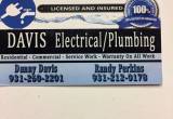 Davis Electrical /plumbing