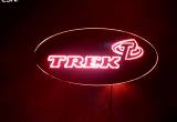 TREK bicycle sign light