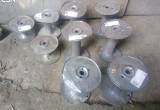 Small metal spools