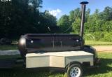 Commercial Large Smoker BBQ cooker
