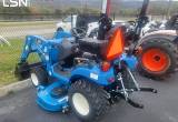 New Ls Tractor, Front Loader, Bellymower