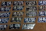 Wanted old Tennessee license plates