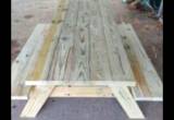 Pressure Treated Picnic Tables