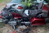 Wrecked Motorcycle