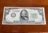 1934 $50 bill