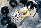 Parts and Gear! Helmets, Jackets, Manuals