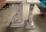 Corbel end tables
