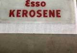 Esso Kerosene Glass Pump Plates
