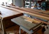 table saw, radial arm saw, compressor