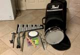 Pearl Drum and Bell Kit