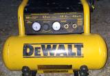 Dewalt Air Compressor and Lights