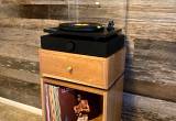 Compact Stereo Cabinet with Spinbase