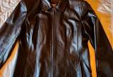Women' s Leather Giacca Jacket