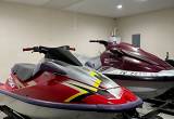 kawasaki and yamaha waverunner jet skis