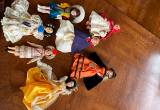 7 Miniature Dolls