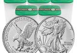 100 - 2023 $1 American Silver Eagles