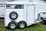 Bumper Pull Horse Trailer with Dressing
