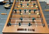 ping pong table and foosball table