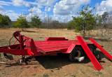 Equipment Lowboy Utility Trailer