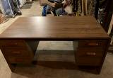 wood desk