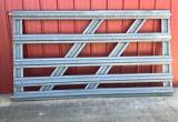 Galvanized Panel Farm Gates 5 Bar 7.5’