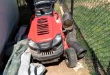 year old riding mower