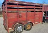 12ft stock trailer