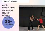 Boxing 4 Fitness Classes